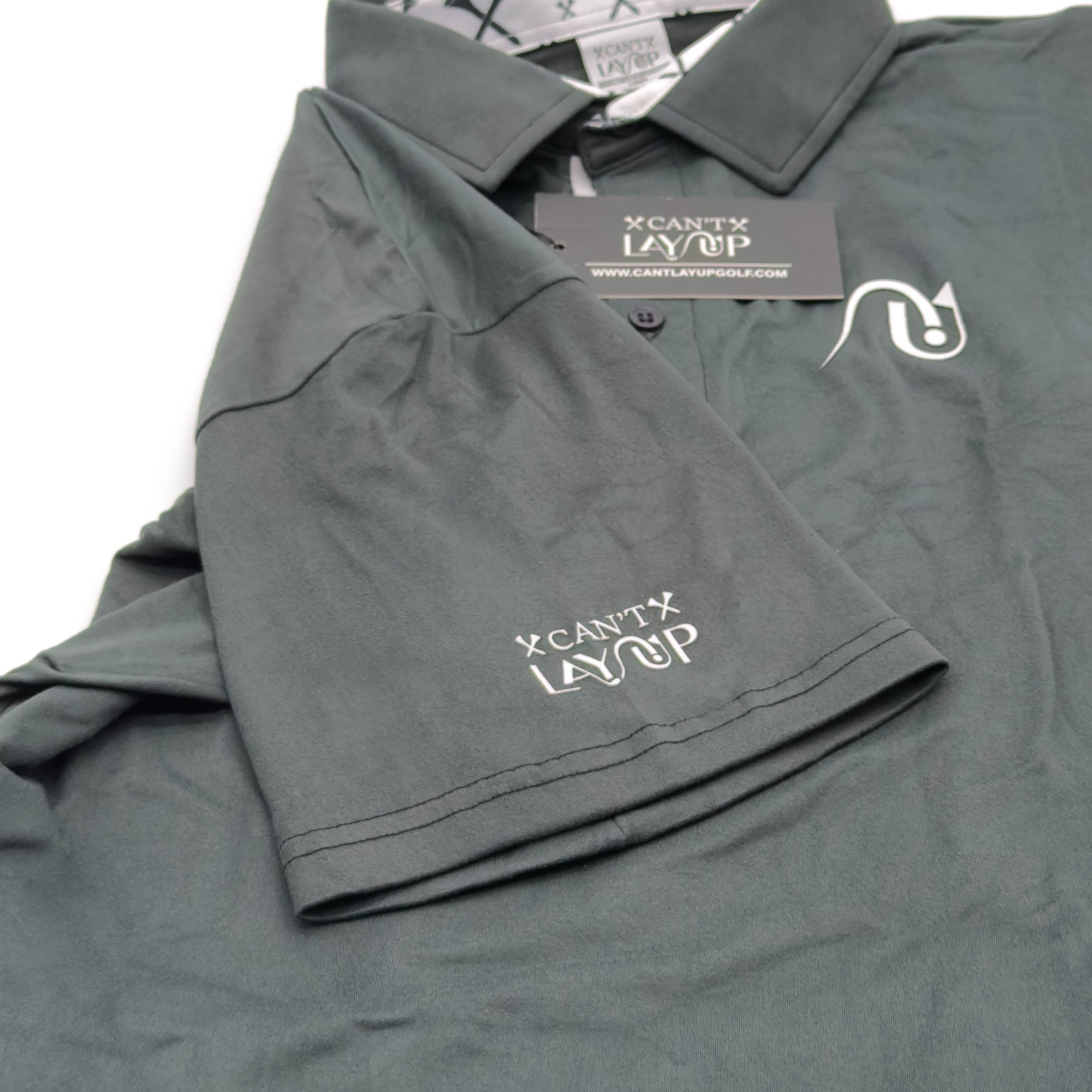 Can't Lay Up Classic Polo | Dark Forest Green