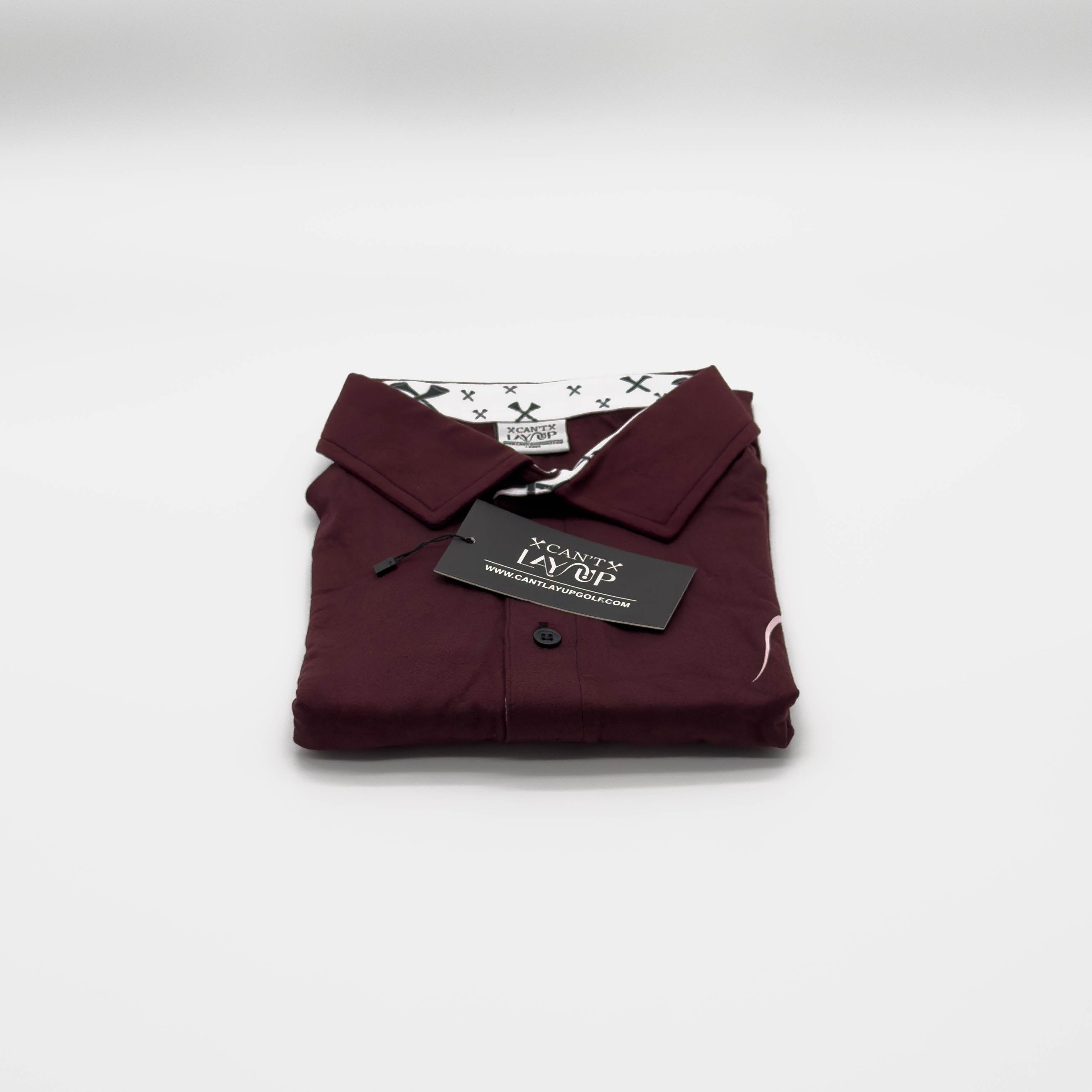 Can't Lay Up Classic Polo | Burgundy