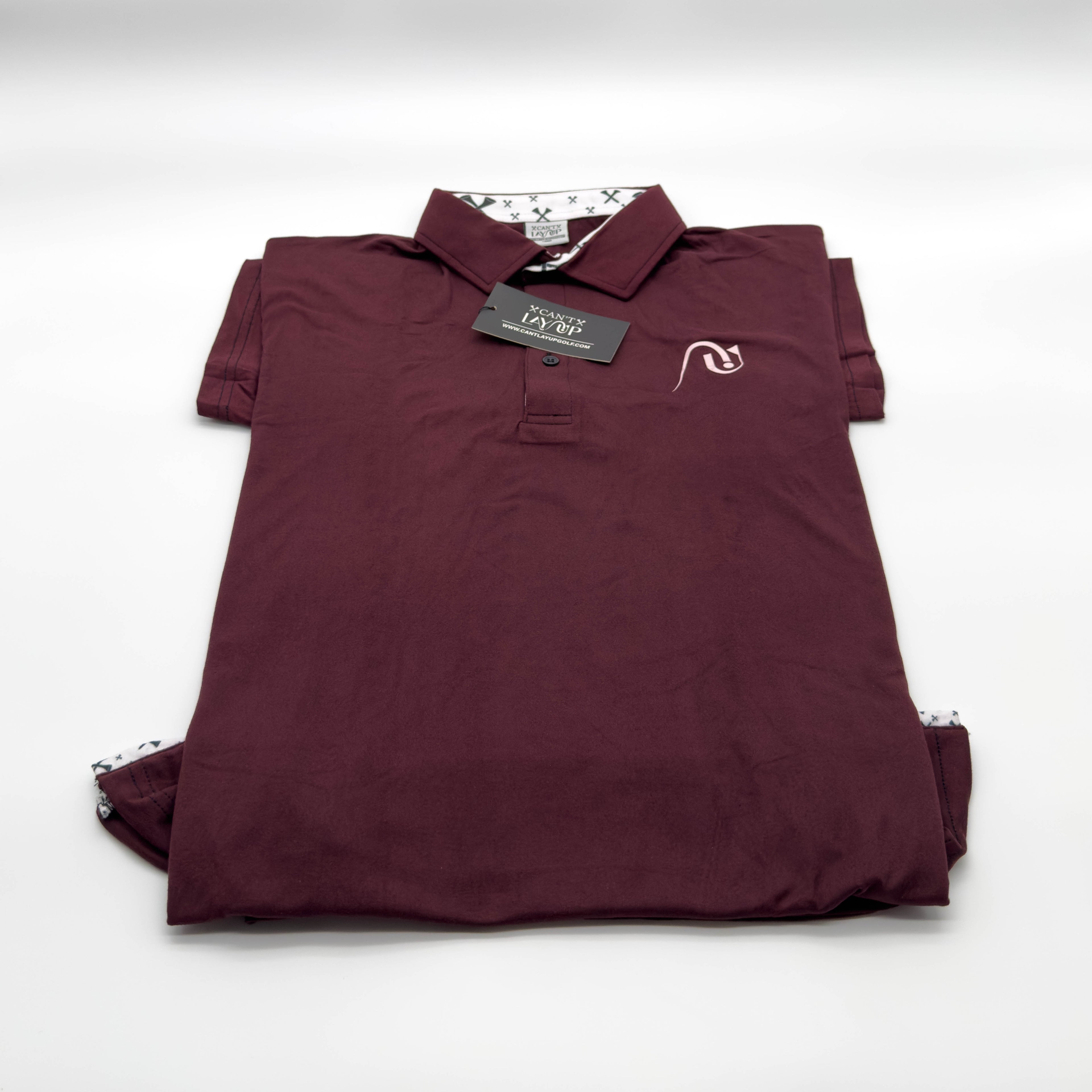 Can't Lay Up Classic Polo | Burgundy