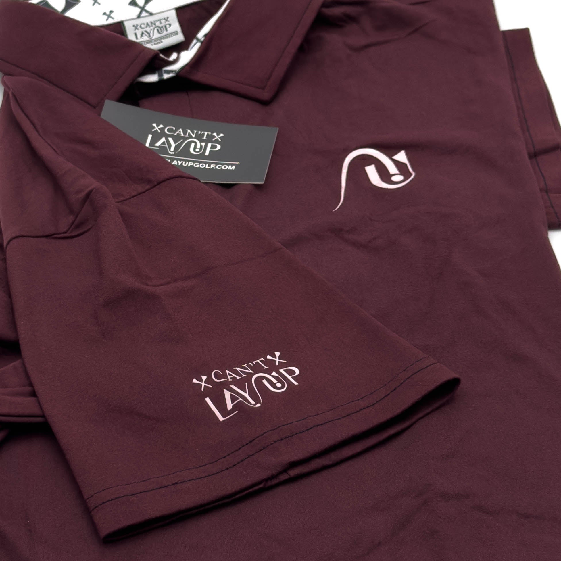 Can't Lay Up Classic Polo | Burgundy