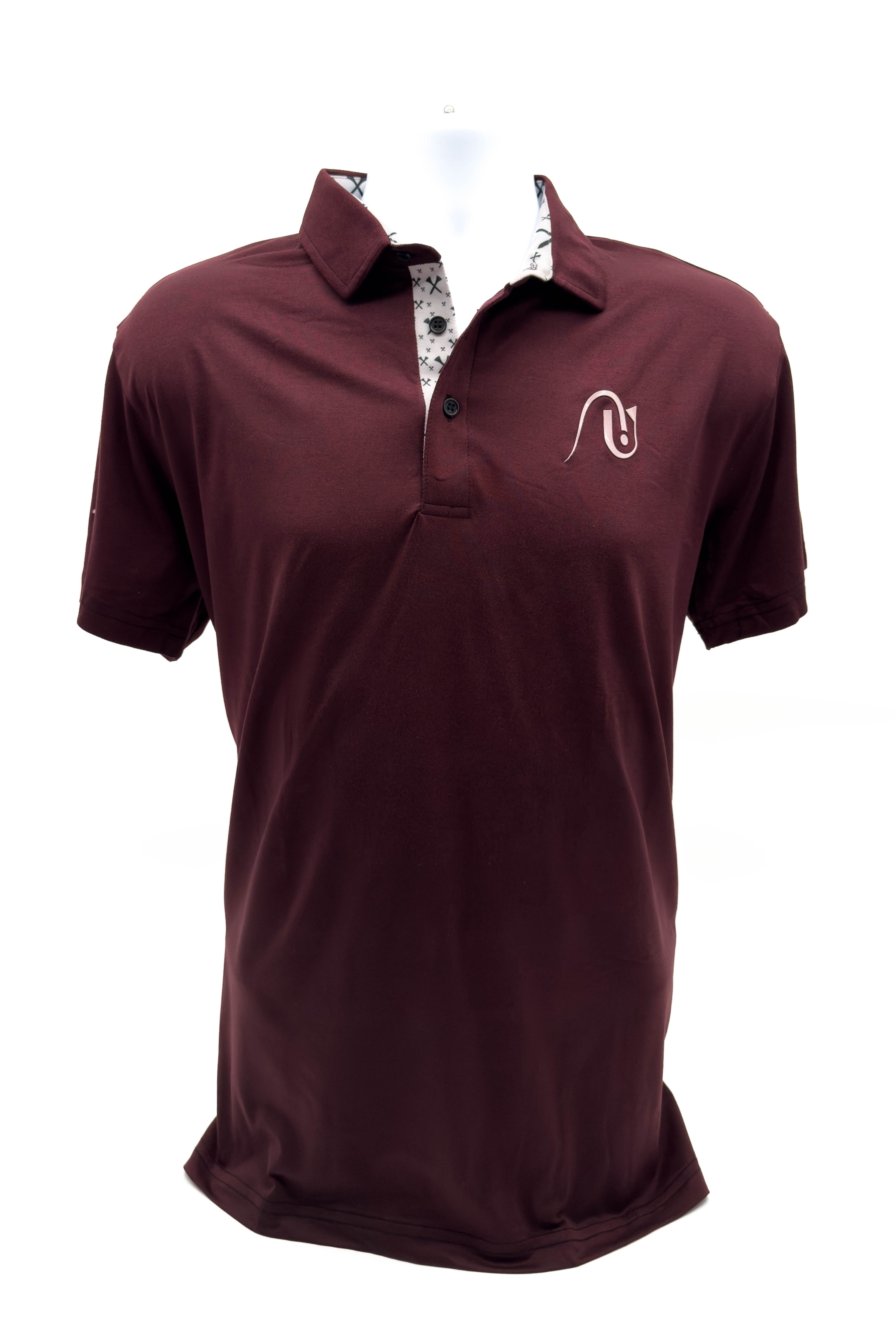 Can't Lay Up Classic Polo | Burgundy