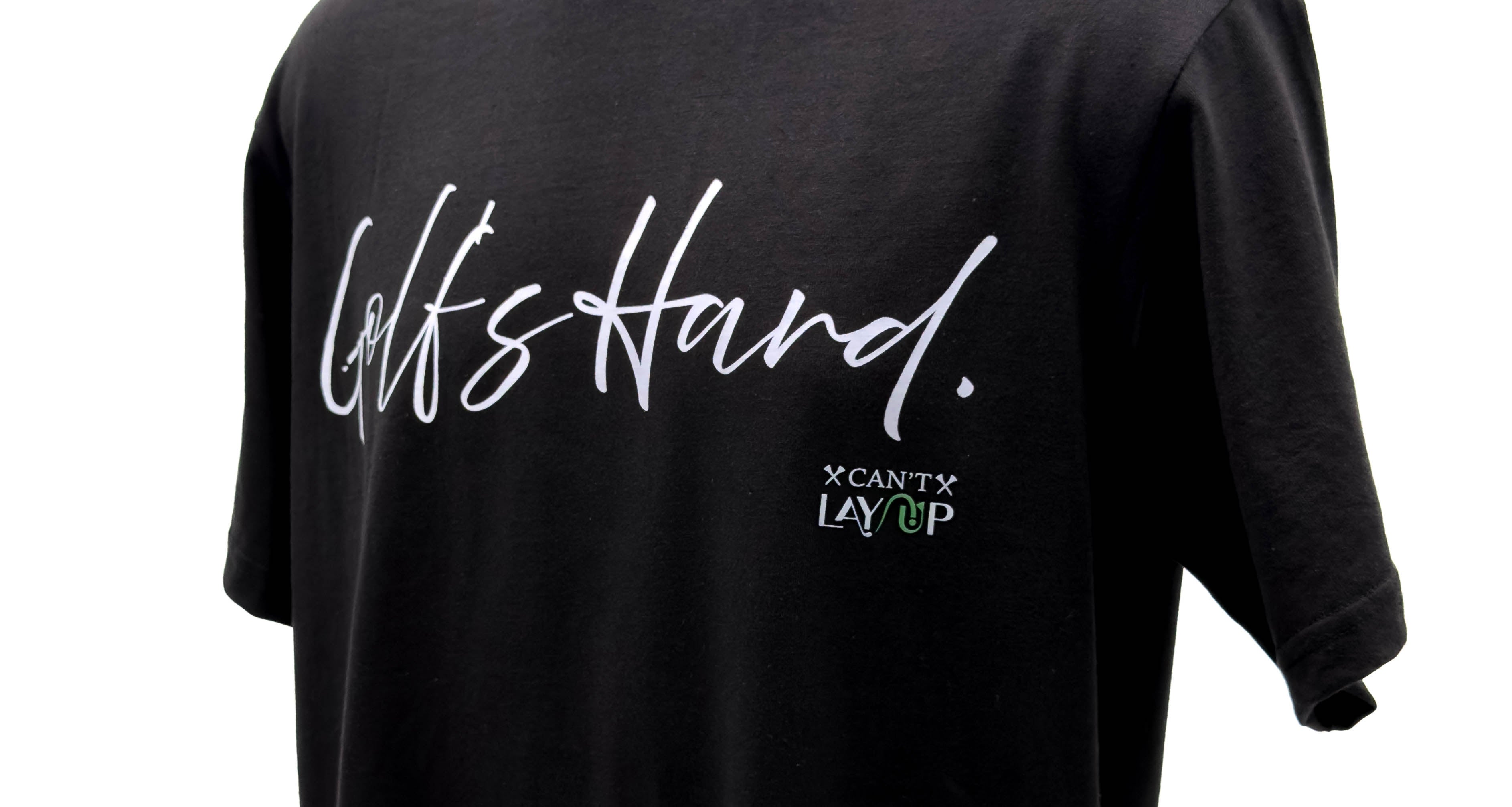 Golf’s Hard Tee — Black